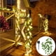 thumbnail image 3 of 2X Luces Solares Luces de Hadas de Hoja de Arce Impermeable Al Aire Libre Guirnalda Lámpara Solar Navidad 2M 20LED, 3 of 5