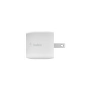 Belkin BoostCharge Compact Wall Charger 30W, USB-C Power Delivery Fast Charging for Apple iPhone 16, 15, 14, Samsung Galaxy S25, Galaxy S24, iPad, AirPods, Tablet, Nintendo Switch 2 & More - White