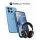 thumbnail image 1 of Smartphone Motorola Moto G17 Power 8GB RAM 256GB Azul Desbloqueado +Audífonos, 1 of 4