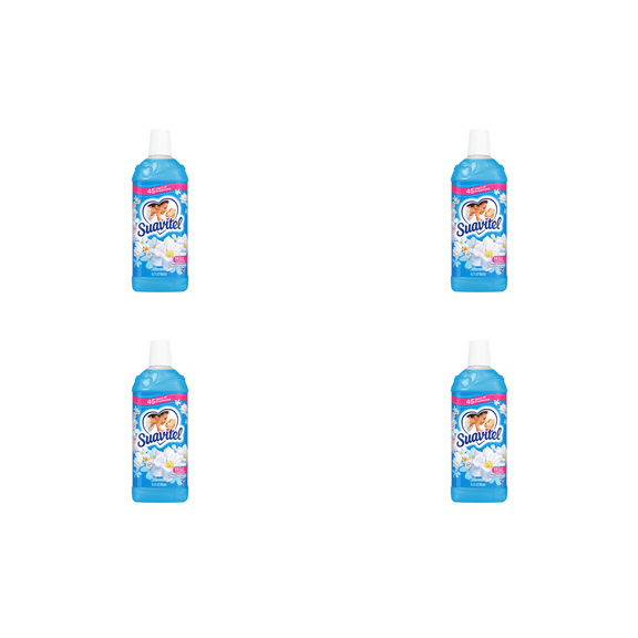 Suavitel Field Flowers Liquid Fabric Softener 15.2 fl oz – 4 Pack