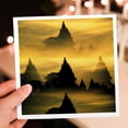 thumbnail image 7 of 3drose, Indonesia, Yogjakarta. Prambanan Temple Grounds.-as11 Dbr0000 - Dave Bartruff, 6 Greeting Cards with Envelopes, 7 of 7