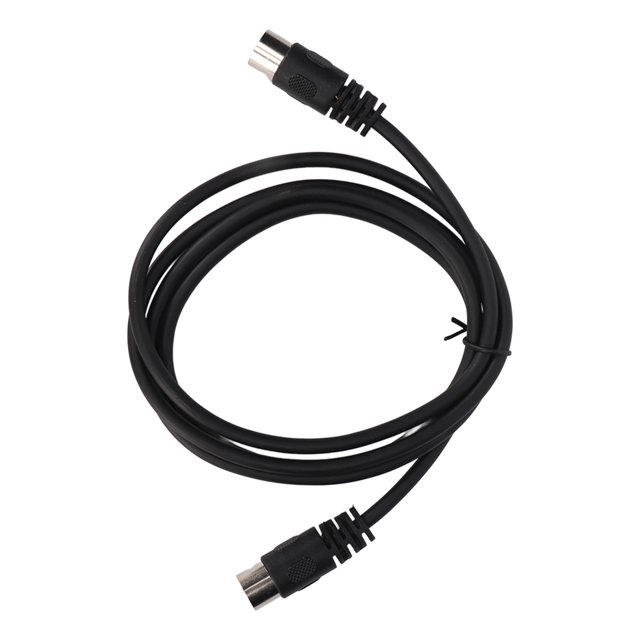 DIN 5Pin Male To DIN 5Pin Male Adapter, Scratch Resistant DIN 5PIN Adapter Cable 4.9ft Pure Copper Core For AV Equipment