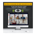 thumbnail image 4 of Cámara Web Hd Con Micrófono Y Enfoque Automático, Red 4k Micrófono Luz De Anillo, 4 of 5