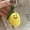 Lemon Smiley Face Wool Felt Pendant, variant on New Korean wool felt green vegetable keychain pendant, cute, fashionable, and high-end bag accessory