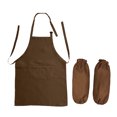 thumbnail image 1 of 2pcs children's aprons with sleeves and painted aprons, 1 of 5