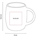 thumbnail image 4 of Paquete con 36 piezas de Taza cerámica exterior color blanco rojo 9 x 10.2, 4 of 4