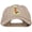 Khaki, variant on USA State Delaware Patched Low Profile Cap - Black OSFM