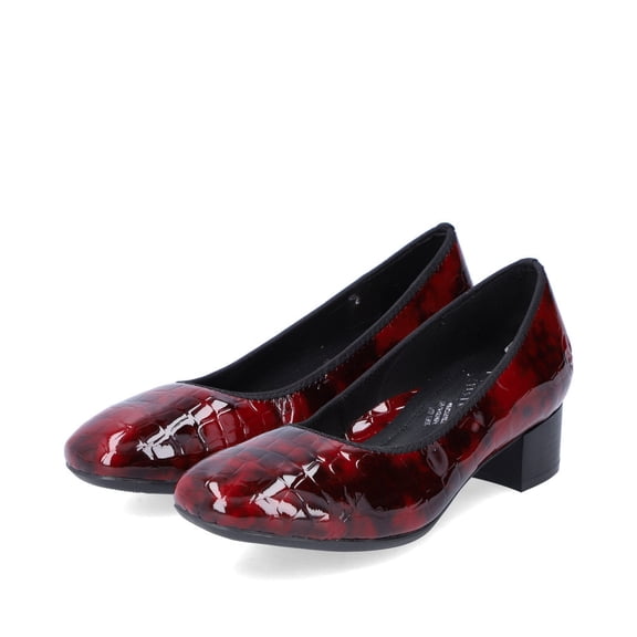 Rieker Women's 49260-60 Verona Pumps, Bordeaux, 39 EU