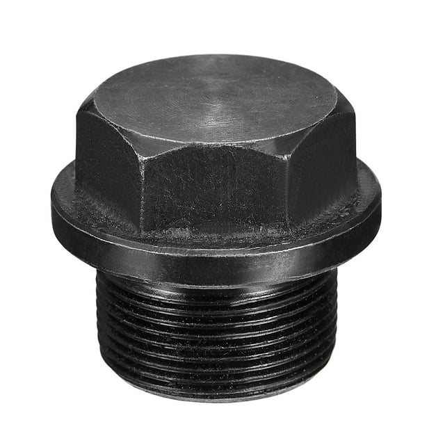 Unique Bargains Outer Hex Head Pipe Fitting Plug M30x1.5 Male Thread Carbon Steel