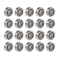 thumbnail image 1 of Unique Bargains 681 Roulements à Billes à Rainure Profonde Z2 1mmx3mmx1mm Acier Chromé 20 Pcs, 1 of 5