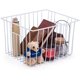 thumbnail image 1 of Cesta organizadora de almacenamiento de alambre para congelador, cestas de almacenamiento para refrigerador, organizador de contenedores con asas integradas para armarios, despensa, Cl. Afortunado Sencillez, 1 of 4