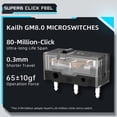 thumbnail image 4 of Ratón para juegos Machenike M7 Pro 26,000 DPI inalámbrico blanco, 4 of 7