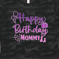 thumbnail image 4 of Inktastic Purple Happy Birthday Mommy Women's T-Shirt, 4 of 5