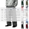thumbnail image 4 of Vetsdori Mens Drawstring Pants Athletic Sport Pockets Pantalones Wide Leg Elastic Waist Open Bottom Breathable Casual Sports Pants for Men, 4 of 6