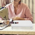 thumbnail image 7 of Beaupretty Sewing Machine Extended Table White Sturdy Plastic with Sleeve Slot for 505A Model, 7 of 7