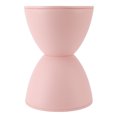 thumbnail image 3 of Hourglass Shaped Stool, Hourglass Stool Versatile  For Bathroom Pink, 3 of 8