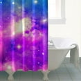 thumbnail image 4 of Spacecraft Shower Curtain Space Galaxy Design Waterproof Bathroom Curtain Quick Dry Machine Washable with Grommets 72x72, 4 of 5