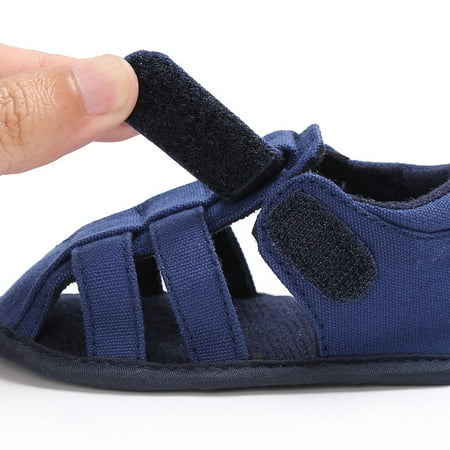 2019 Summer Casual Girls Boys Soft Baby Toe Cap Covering Beach Sandals