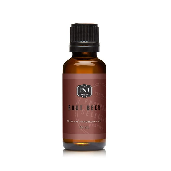 P&J Trading - Huile Parfumée à la Root Beer 30 ml - Huile de Fragrance pour Fabrication de Bougies, Fabrication de Savon, Huile de Diffuseur