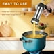thumbnail image 4 of Churrera Churro Maker Machine Kit de Acero Inoxidable para Hacer Churros con 3 Boquillas Diferentes para Pastelera Hueca, 4 of 5