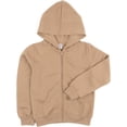 thumbnail image 4 of Leveret Kids & Toddler Boys Girls Sweatshirt Hoodie Jacket Variety of Colors (Size 2-14 Years) (Beige, 2 Years), 4 of 4