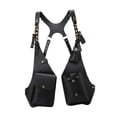 thumbnail image 3 of Bolso bandolera para brazo, accesorio de vestuario para actuaciones en escenario y actividades al libre. Negro, 3 of 9
