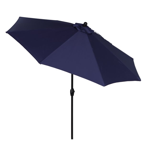 Better Homes Gardens 9 Outdoor Market Patio Umbrella Navy Com Outdoor Market Patio Umbrella Navy, Better Homes And Gardens Patio Umbrella Replacement Parts