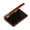 Dark Red, variant on Solid Wood Reed Case Wooden Holder Box for Tenor/ Alto/ Soprano Clarinet , 2pcs Capacity Dark Red