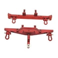 thumbnail image 4 of Almencla 2Pcs 1:12 Aluminum RC Front and Rear ,Replacement,Crawler Metal Parts DIY Accessories Upgrade Part for MN128 RC Trucks red, 4 of 8
