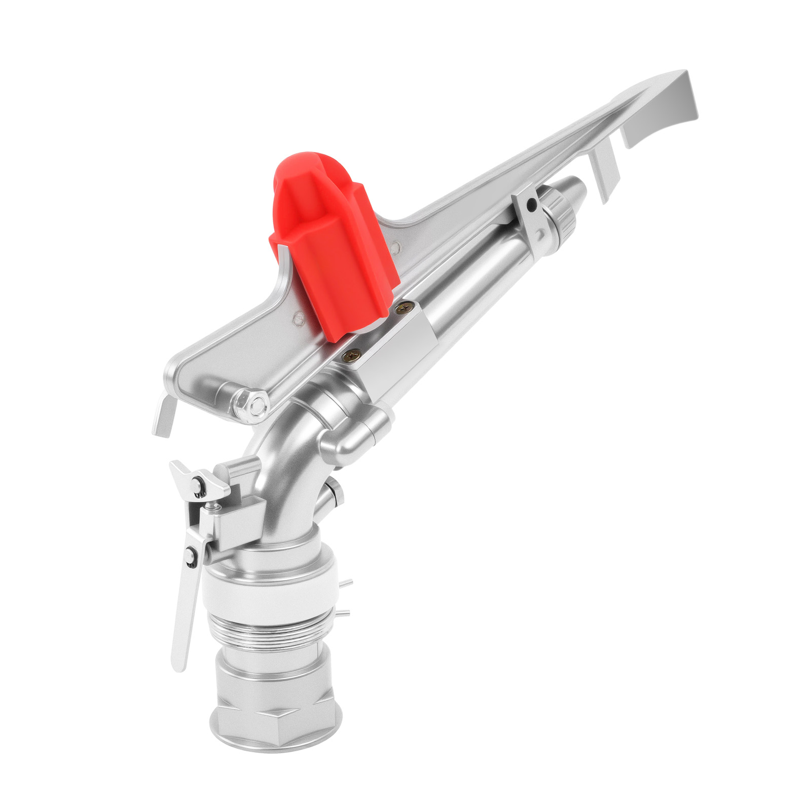 2 Inch Irrigation Spray Gun, 65-80M Large Impact Area 360 Adjustable Water Sprinkler for Large-Scale Agricultural Irrigation