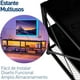 thumbnail image 4 of Mueble para TV Bluelander Estante Organizador de 3 Niveles Negro 60 pulgadas, 4 of 7