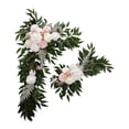 thumbnail image 1 of Kit de arreglo floral para arco de boda, centro de mesa para fiesta, ceremonia en casa Blanco, 1 of 9