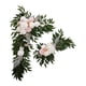 thumbnail image 1 of Arco de boda artificial con flores para puerta, fondo, centro de mesa, decoración de jardín Blanco, 1 of 9