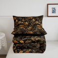 thumbnail image 5 of Manfei Minimalst Camouflage King Size Comforter Sets, Old Fashion Camo Comforters King Size, Coyote Brown, Black Reversible, 3pcs, 1 Comforter and 2 Pillowcases, 5 of 7