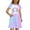 Light Purple, variant on shoper Teen Girls Dresses Size 14-16 Crew Neck Cartoon Print Short Sleeve Soft Party Dresses Flower Girl Dress Toddler Light Purple 120