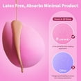 thumbnail image 5 of ZJQYDS Latex-Free Blender Makeup Sponge for Blending, Pink Makeup Sponges Set, Soft Beauty Sponge, for Flawless Application of Liquid, Cream, and Powder Cosmetics, 5 of 18