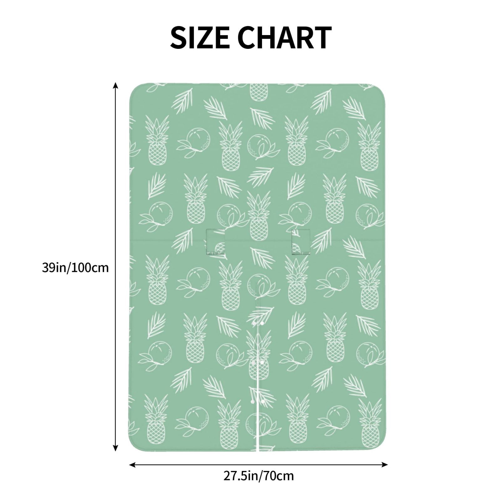 Naloa Tropical Pineapple Baby Car Seat Cover, Breathable Baby Carrier Cover, Multiuse Baby Carrier Cover & Nursing Breastfeeding Cover