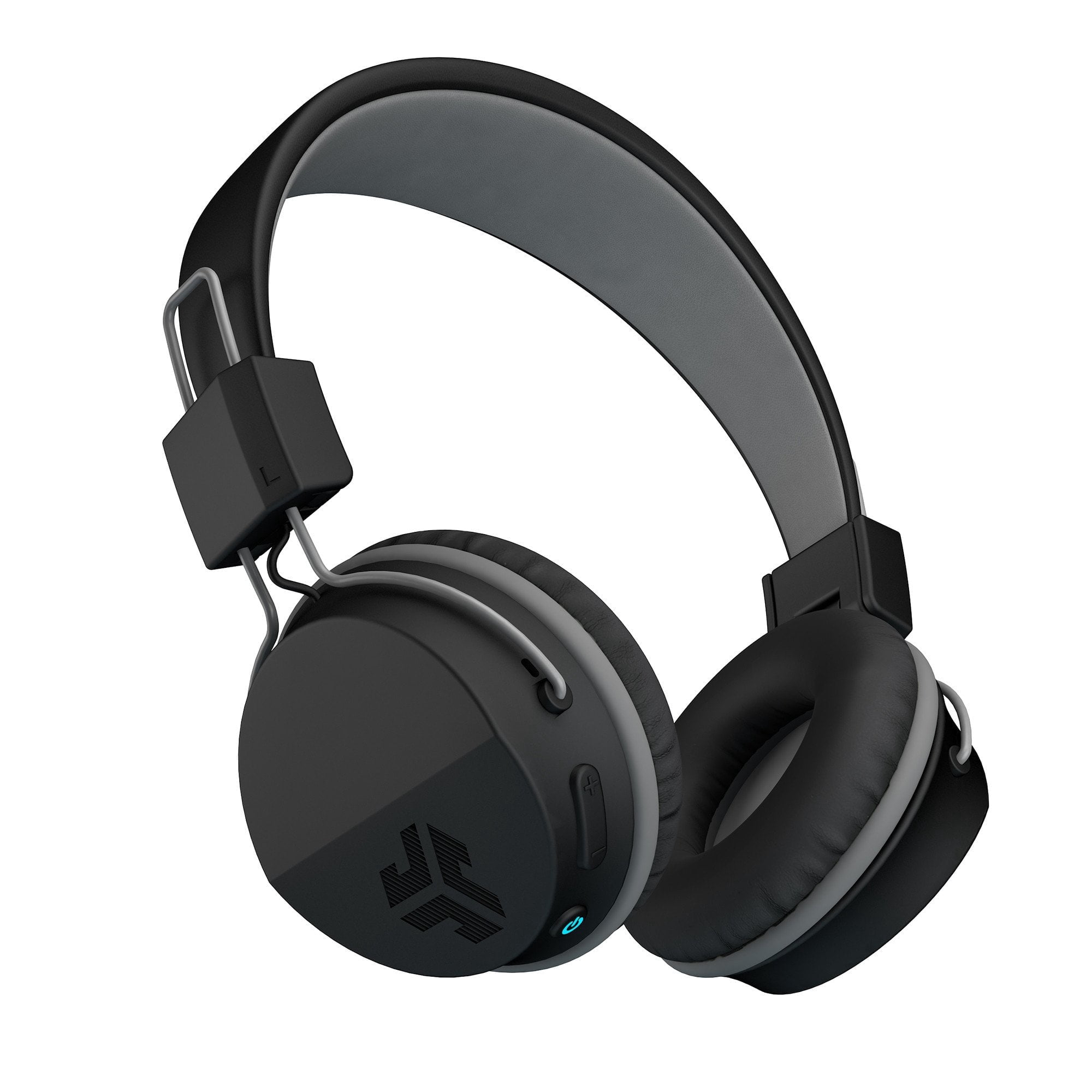 JLab Neon Bluetooth On Ear Headphones, folding with Universal Mic, Black