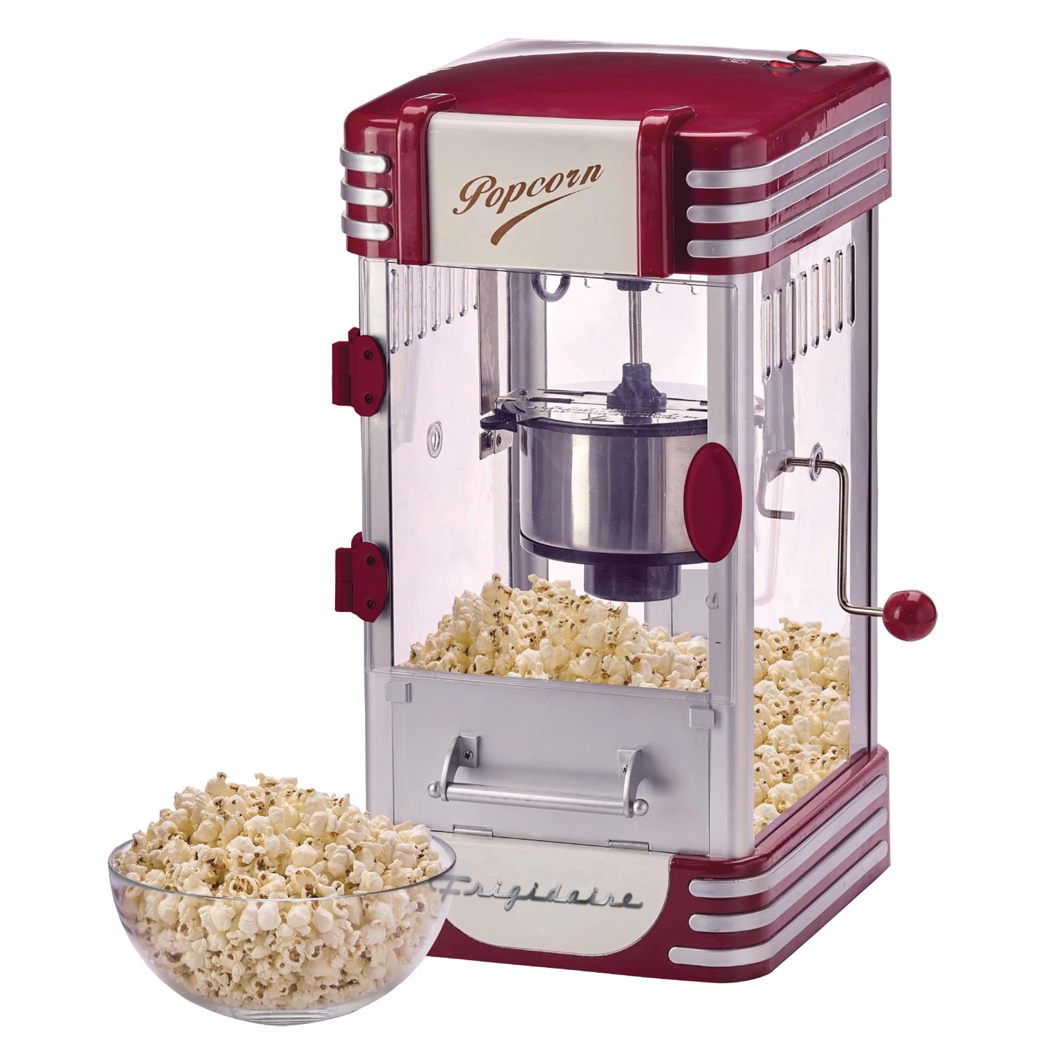Frigidaire TheaterStyle Popcorn Maker, EPM105, Red
