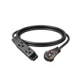 thumbnail image 1 of Cable de extensión DEWENWILS, enchufe plano giratorio de 360°, 6 pies, negro, 1 of 9