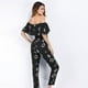 thumbnail image 2 of Gasa Pantalones Pierna cinturo Mujeres Dseño Especial Moderno Suave Elástico METRO Yinane Jumpsuit extra anular, 2 of 2