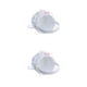 thumbnail image 2 of Injueey Boda Bowknot Faux Pearl Flower Girl Basket con decoración en forma de corazón rosa 2piezas Rosa, 2 of 6