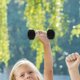 thumbnail image 2 of Equipo de gimnasio con mancuernas pequeñas para ejercicio con mancuernas para niños, 2 of 8