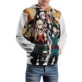 thumbnail image 7 of My Hero Academia Unisex Sweatshirts Loose Pullover Sweater Hooded Hoodie 3D Printing Jacket Winter Fall Clothes XL, 7 of 7