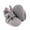Gray, variant on POIUYTR Fleece Baby Booties Warm Cozy Baby Slippers Sock Shoes Soft Non-Slip Newborn Winter Snow Crib Shoes Boots for Boys and Girls