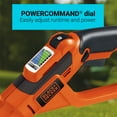 thumbnail image 5 of BLACK+DECKER 40V MAX* 13 inch, 2 in 1 Cordless String Trimmer/Edger with POWERCOMMAND Kit, LST136, 5 of 14