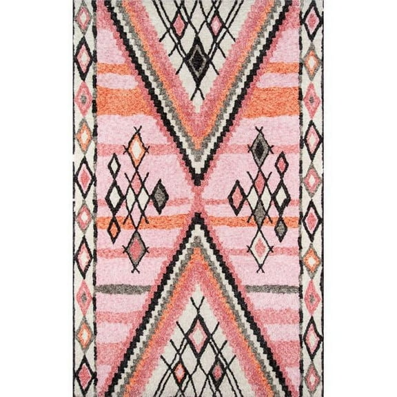 Momeni Margaux Area Rug, Pink, 7'6" X 9'6"