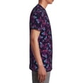 thumbnail image 6 of Wukai Purple Butterfly Youth Unisex Short Sleeve T-Shirt for Boys, Girls, Teens, and Kids-X-Large, 6 of 7