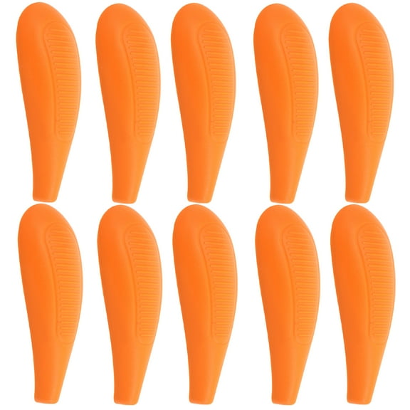 Hemobllo 5Pair Plastic Shoulder Pad Cushions for Hangers Clothing Protector Suitable for Shirts Coats