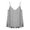 Grey, variant on Xijirk V Neck Spaghetti Strap Tank Top Side Button Loose Fit Sleeveless Camisole for Daily Casual Street Layering Wear,Blue,XXL